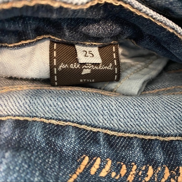 7 For All Mankind Boot Cut Jeans Size 25 - Picture 6 of 6